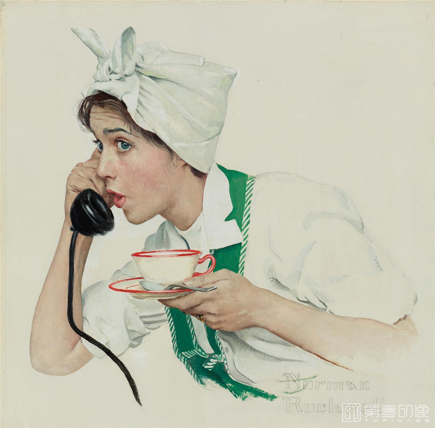 油画-诺曼·洛克威尔 Norman Rockwell作品集-104